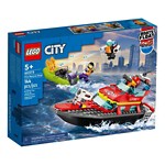 LEGO City Fire Rescue Boat 60373 Building Set - Thumbnail 2 of 5
