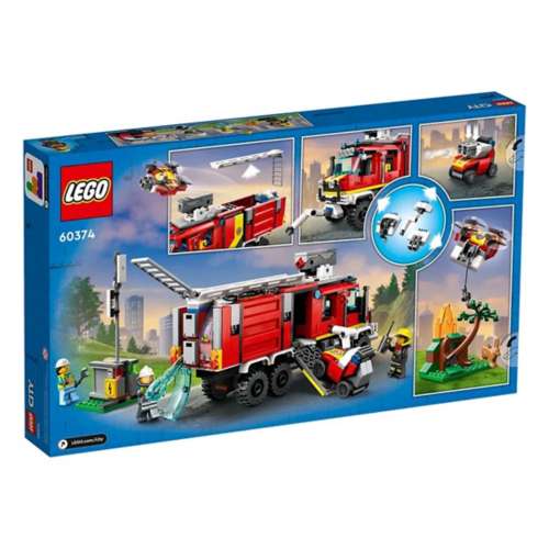 LEGO City Fire Fire Command Truck 60374 Building Set
