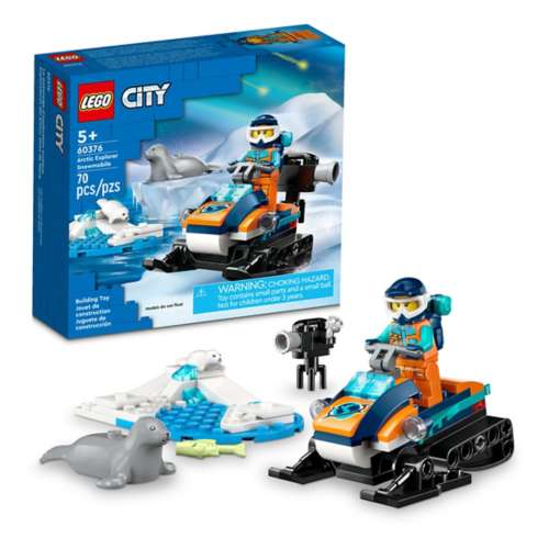 LEGO City Exploration Arctic Explorer Snowmobile 60376 Building