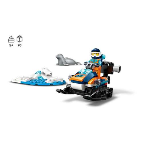 LEGO City Exploration Arctic Explorer Snowmobile 60376 Building Set