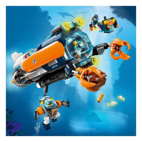 LEGO City Exploration Deep Sea Explorer Submarine 60379 Building