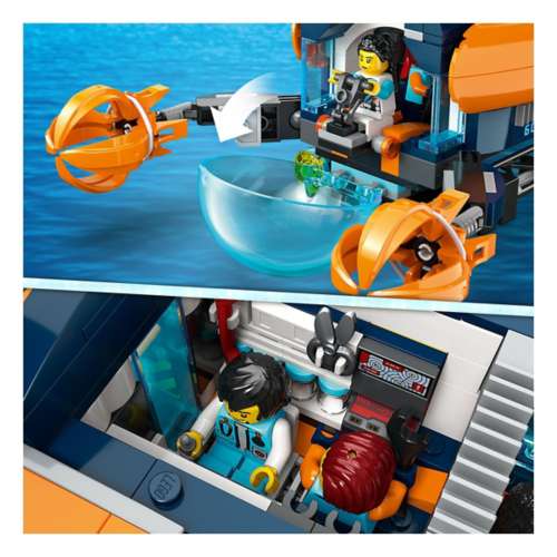 LEGO City Exploration Deep Sea Explorer Submarine 60379 Building