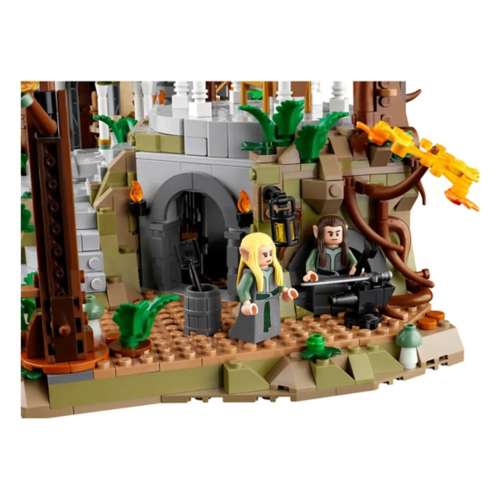 LEGO 10316 Icons THE LORD OF THE RINGS: RIVENDELL, Build and Show