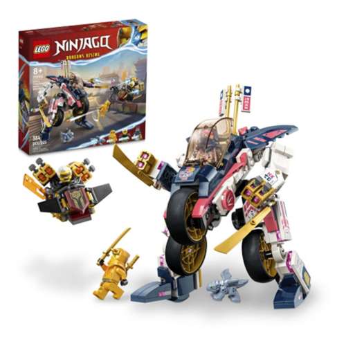 LEGO Ninjago Sora's Transforming Mech Bike Racer 71792 Building