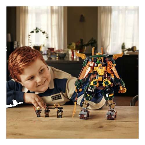 Building Set Lego Ninjago - Lloyd, Arin, and Their Ninja Robot Team