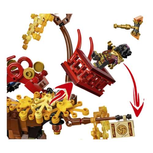 LEGO Ninjago Temple of the Dragon Energy Cores 71795 Building Set