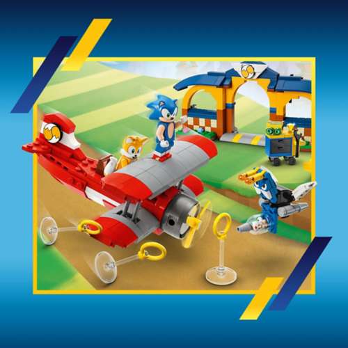 Lego 76991 Sonic The Hedgehog Tails' Workshop and Tornado Plane – Toys N  Tuck