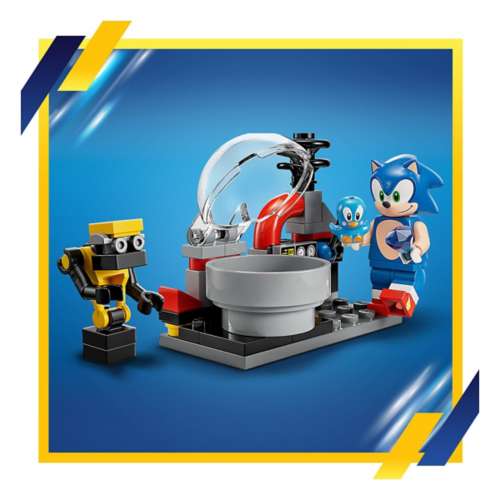 LEGO Sonic the Hedgehog Sonic vs. Dr. Eggman's Death Egg Robot Toy