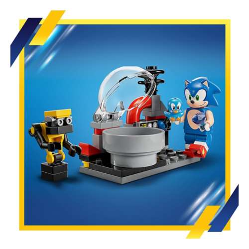 LEGO Sonic the Hedgehog Sonic vs. Dr. Eggman's Death Egg Robot 76993  Building Toy for Sonic Fans and 8 Year Old Gamers, Includes Speed Sphere  and Launcher Plus 6 Sonic Figures for