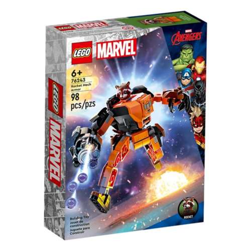 LEGO Super Heroes Marvel Rocket Mech Armor 76243 Building Set
