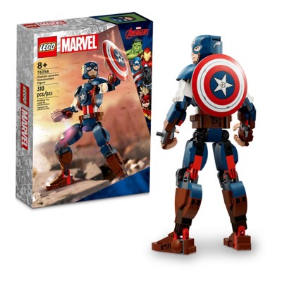 LEGO Super Heroes Marvel Captain America Construction Figure 76258 Building Set