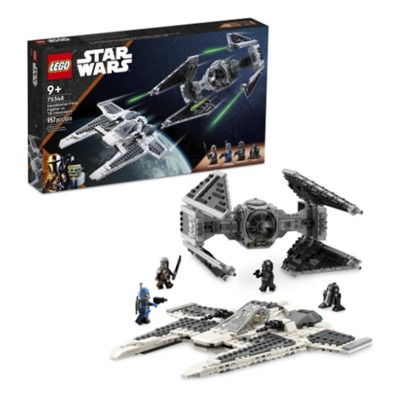 LEGO Star Wars Mandalorian Fang Fighter vs. TIE Interceptor 75348 Building Set