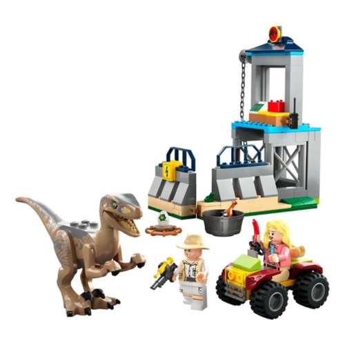 Velociraptor Dinosaur Model Kits Build 3D Metal Puzzle Toys for Kids