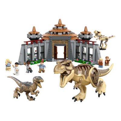 LEGO Jurassic World Visitor Center T. Rex Raptor Attack 76961