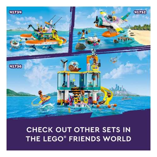 Lego friends best sale sea life rescue