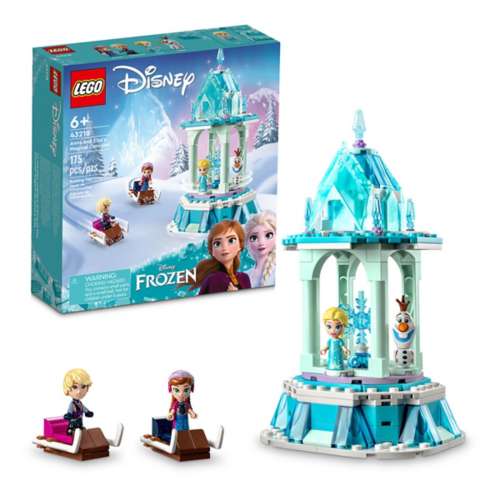 LEGO Disney Frozen Anna and Elsa's Magical Carousel 43218 Building