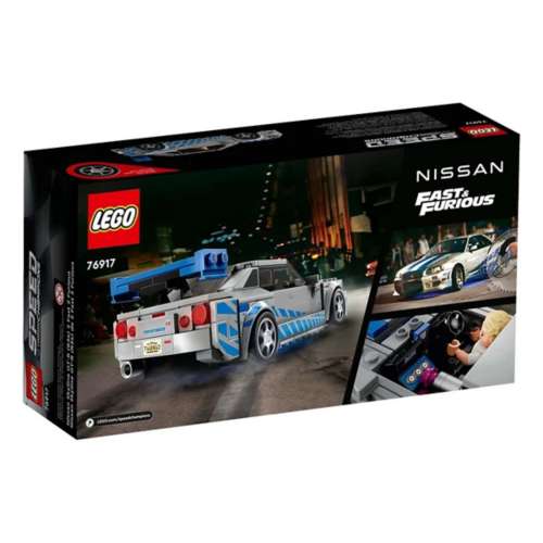  LEGO Speed Champions 2 Fast 2 Furious Nissan Skyline GT-R (R34)  76917 Race Car Toy Model Building Kit, Collectible with Racer Minifigure,  2023 Stocking Stuffer for Teens and Kids : Toys & Games