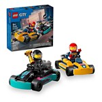 LEGO City Go-Karts and Race Drivers 60400 Building Set - Thumbnail 1 of 5