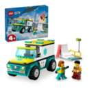 LEGO City Emergency Ambulance and Snowboarder 60403 Building Set
