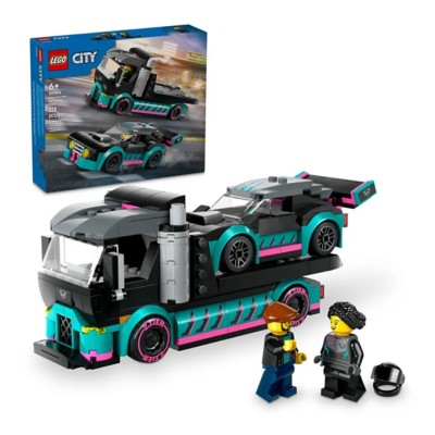 LEGO City Race Car and Car Carrier Truck 60406 Building Set