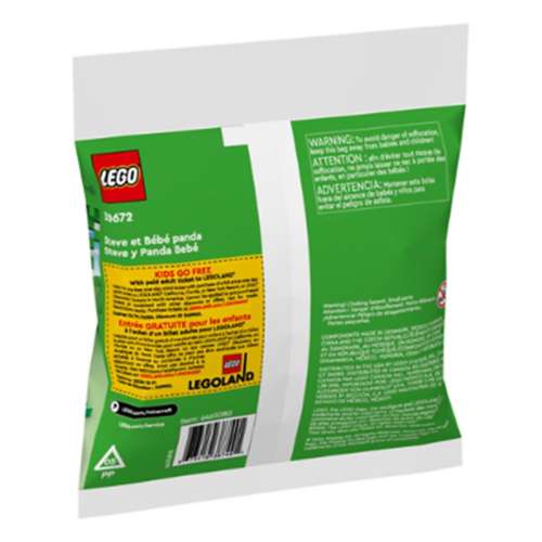 LEGO Minecraft Steve and Baby Panda 30672 Bag
