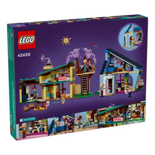 LEGO Friends Olly and Paisley's Family Houses 42620 Building Set