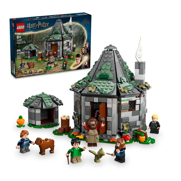 LEGO Harry Potter Hagrid's Hut An Unexpected Visit 76428 Building Set