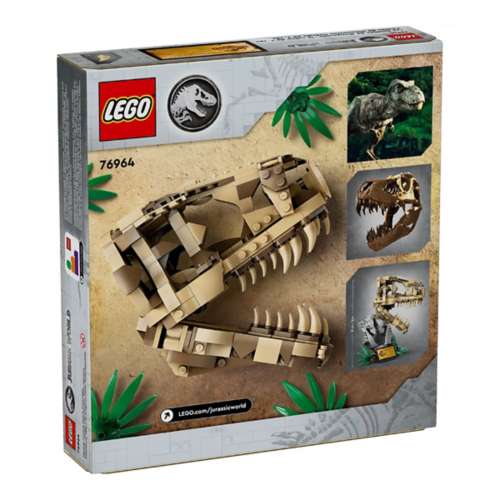 LEGO Jurassic World Dinosaur Fossils T. Rex Scull 76964 Building Set