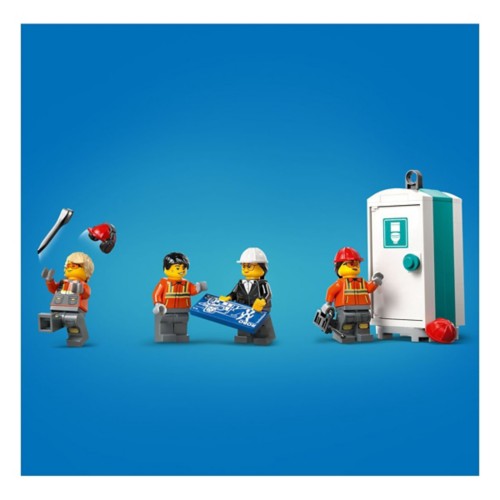 LEGO City Yellow Mobile Construction Crane Toy Set 60409 - Primary Image