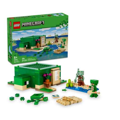 LEGO Minecraft Tutle Beach House 21254 Building Set