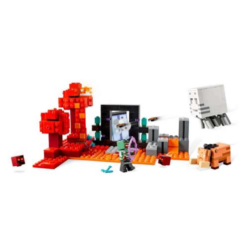 LEGO Minecraft The Nether Portal Ambush 21255 Building Set