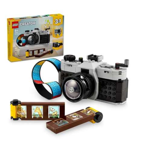 twin lens LEGO camera prints instant pictures with a click of a brick