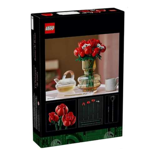  LEGO Icons Flower Bouquet Building Decoration Set