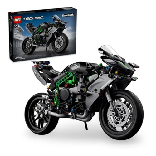 LEGO Technic Kawasaki Ninja H2R Motorcycle 42170 Building