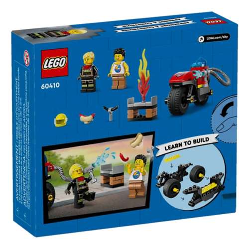 LEGO City Fire Rescue Motorcycle 60410 Building Set