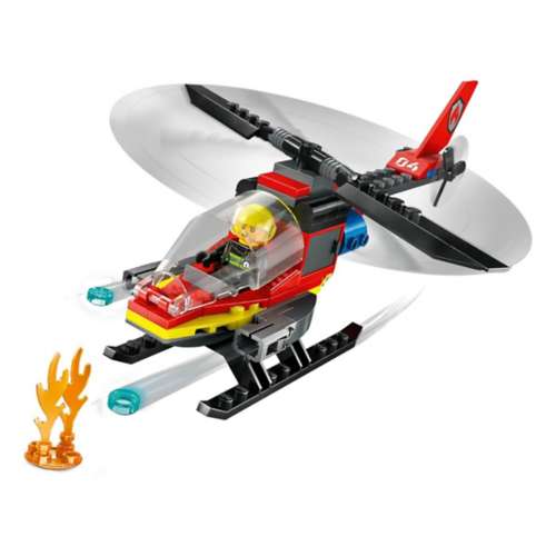 LEGO City Fire Rescue Helicopter 60411 Building Set