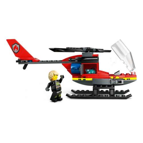 LEGO City Fire Rescue Helicopter 60411 Building Set