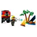 LEGO City 4x4 Fire Truck with Rescue Boat 60412 Building Set