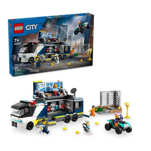 LEGO City Police Mobile Crime Lab Truck 60418 Building Set