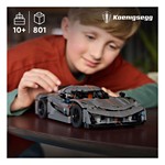 LEGO Technic Koenigsegg Jesko Absolut Grey Hypercar Sport Car Building Toy 42173 - Thumbnail 2 of 7