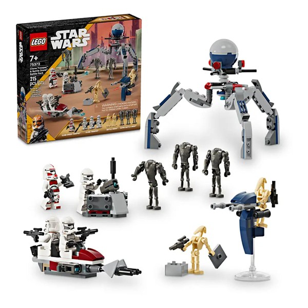 LEGO Star Wars Clone Trooper & Battle Droid Battle Pack 75372 Building Set