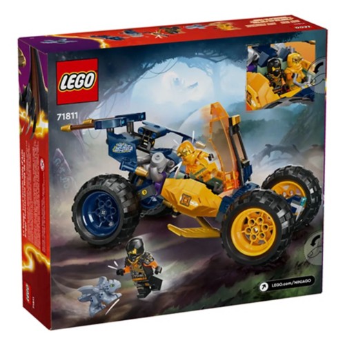 cc.camp LEGO Ninjago Arin's Ninja Off-Road Buggy Car 71811 Building