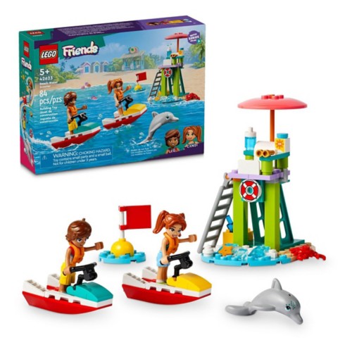 LEGO Friends Beach Water Scooter Lifeguard Toy with Mini Dolls 42623 - Primary Image