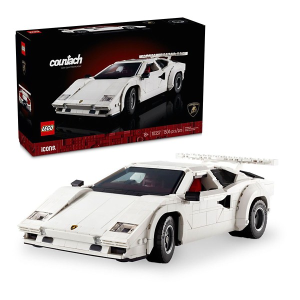 LEGO Icons Lamborghini Countach 5000 Quattrovalvole 10337 Building Set