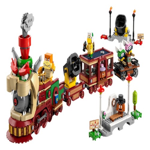 LEGO Super Mario The Bowser Express Train Toy Playset and Mario Toy 71437
