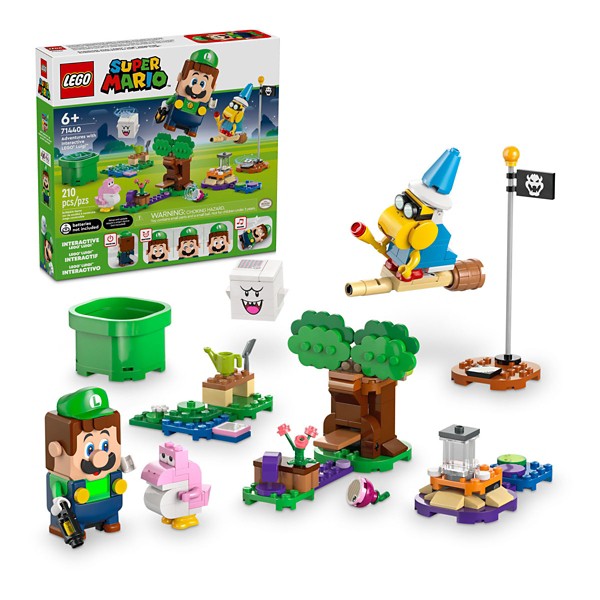 LEGO Super Mario Adventures with Interactive LEGO Luigi Toy, Nintendo Gift 71440