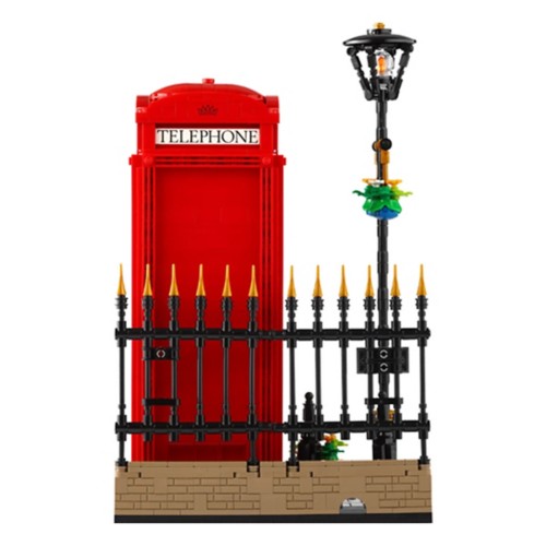 LEGO Ideas Red London Telephone Box 21347 Building Set - Primary Image