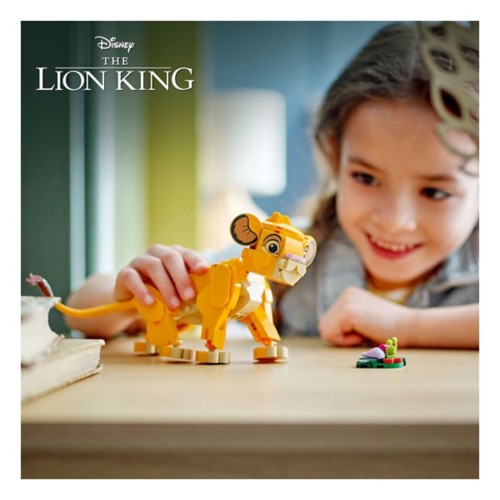 LEGO Disney Simba the Lion King Cub Disney Toy Buildable Gift Idea 43243