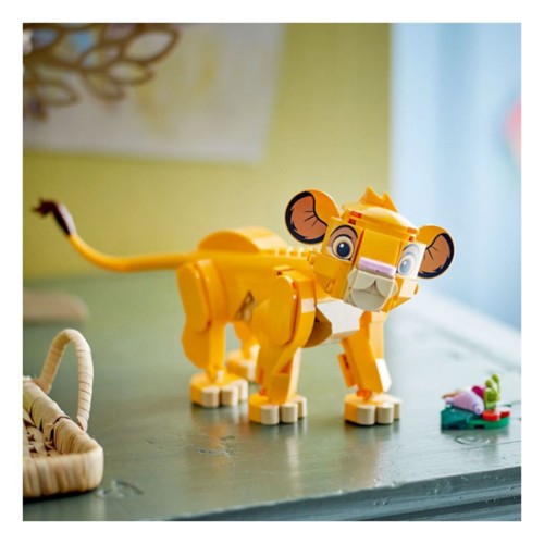 LEGO Disney Simba the Lion King Cub Disney Toy Buildable Gift Idea 43243