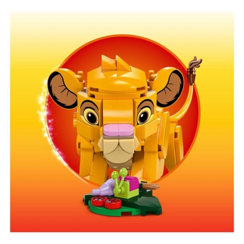 LEGO Disney Simba the Lion King Cub Disney Toy Buildable Gift Idea 43243